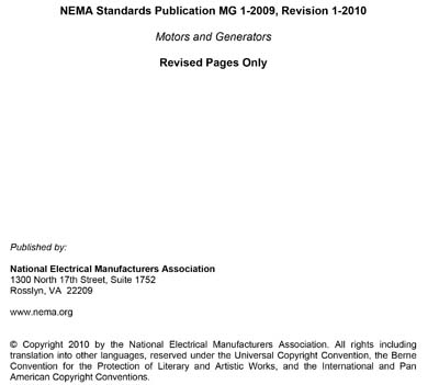 Standards PDF Cover Page