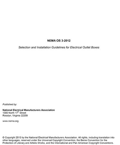 Standards PDF Cover Page