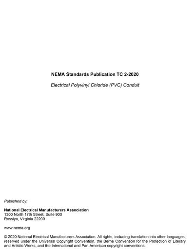 Standards PDF Cover Page