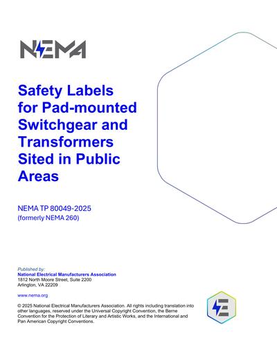 Standards PDF Cover Page