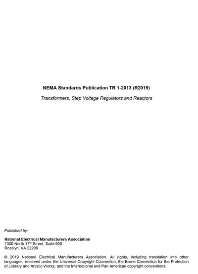 Standards PDF Cover Page