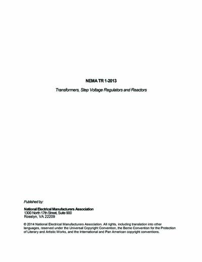 Standards PDF Cover Page