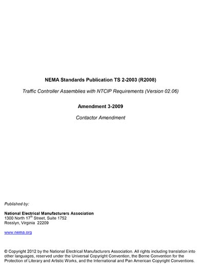Standards PDF Cover Page