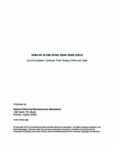 Standards PDF Cover Page