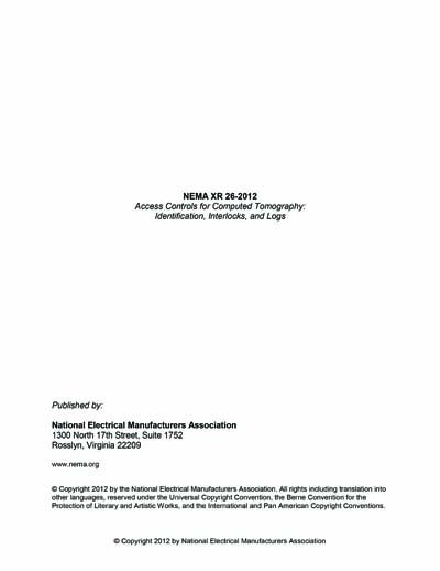 Standards PDF Cover Page