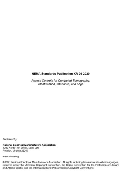 Standards PDF Cover Page