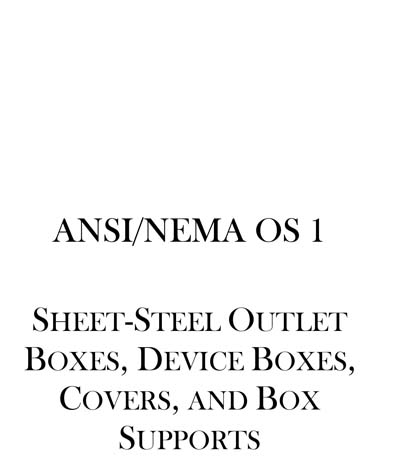 Standards PDF Cover Page