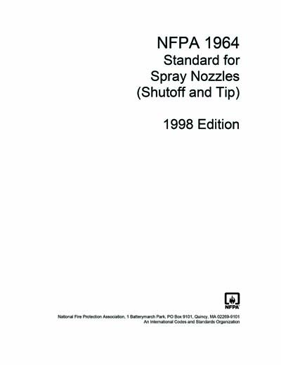 Standards PDF Cover Page