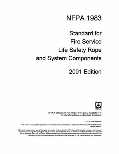 download nfpa 1983
