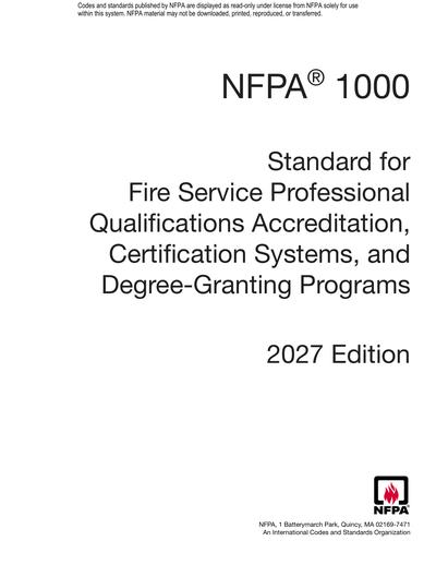 Standards PDF Cover Page