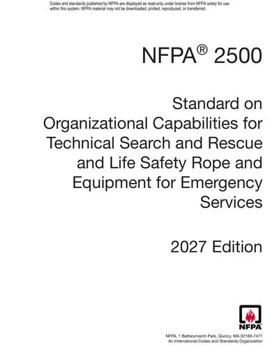 Standards PDF Cover Page