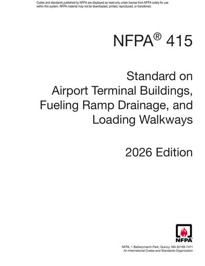 Standards PDF Cover Page