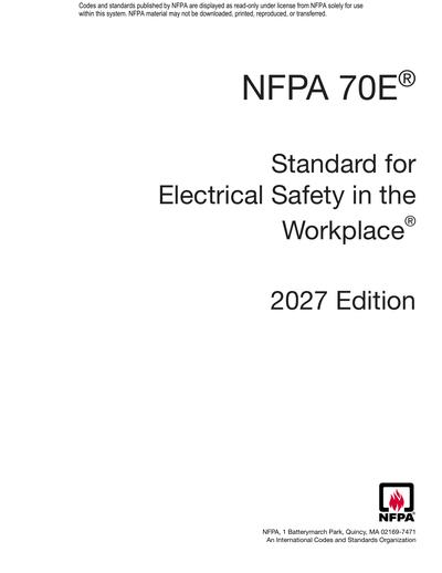Standards PDF Cover Page