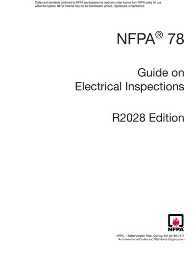 Standards PDF Cover Page