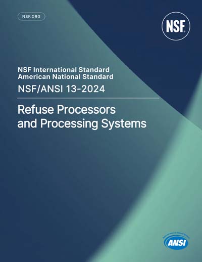 Standards PDF Cover Page