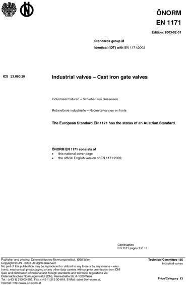Standards PDF Cover Page