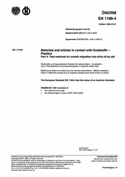 Standards PDF Cover Page