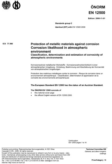 Standards PDF Cover Page