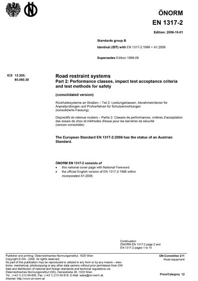 Standards PDF Cover Page