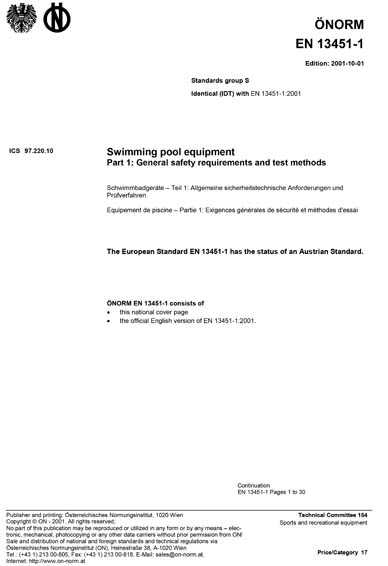 Standards PDF Cover Page