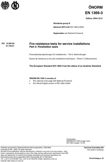 Standards PDF Cover Page