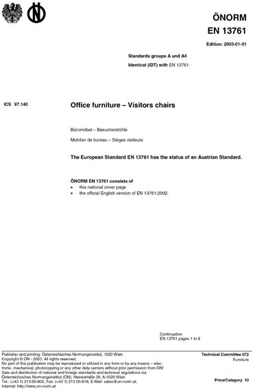 Standards PDF Cover Page