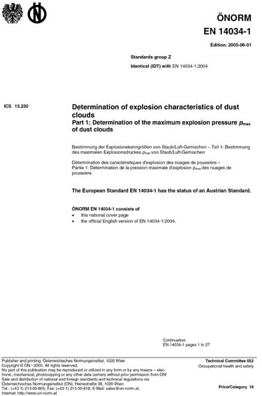 Standards PDF Cover Page