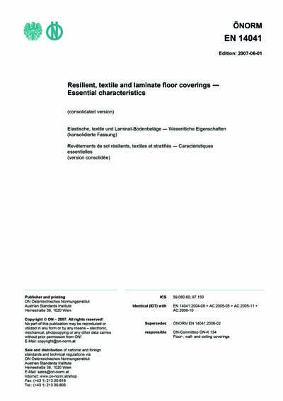 Standards PDF Cover Page