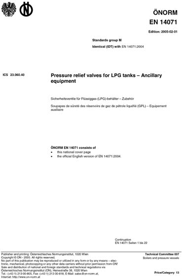 Standards PDF Cover Page