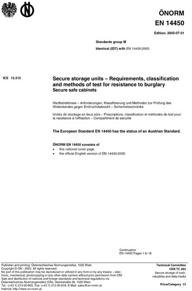 Standards PDF Cover Page