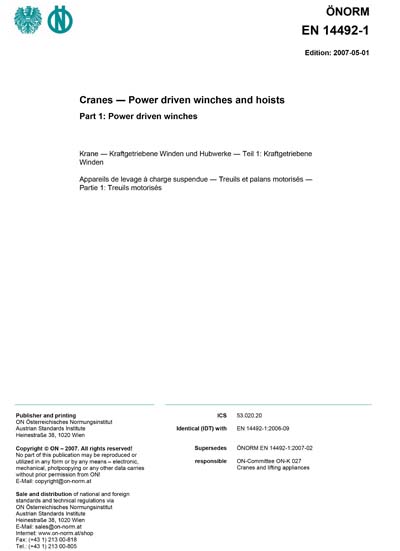 Standards PDF Cover Page