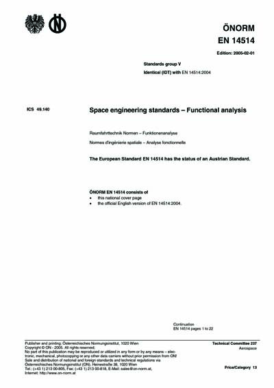 Standards PDF Cover Page