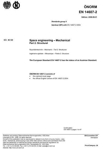 Standards PDF Cover Page