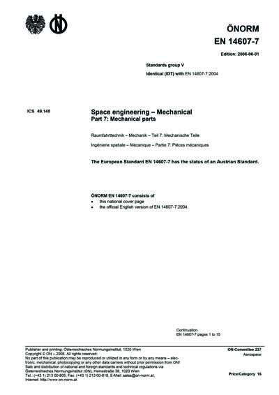 Standards PDF Cover Page