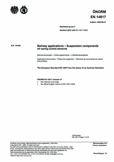 Standards PDF Cover Page