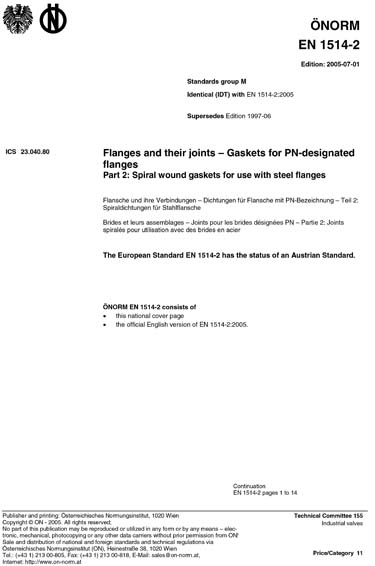 Standards PDF Cover Page