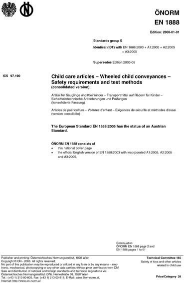 Standards PDF Cover Page