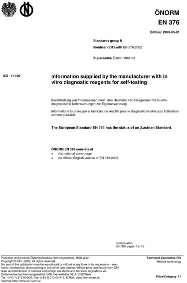 Standards PDF Cover Page