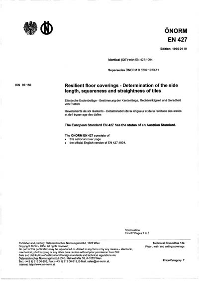 Standards PDF Cover Page