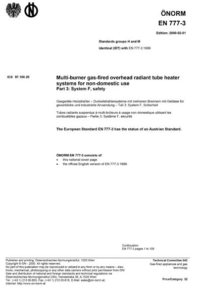Standards PDF Cover Page