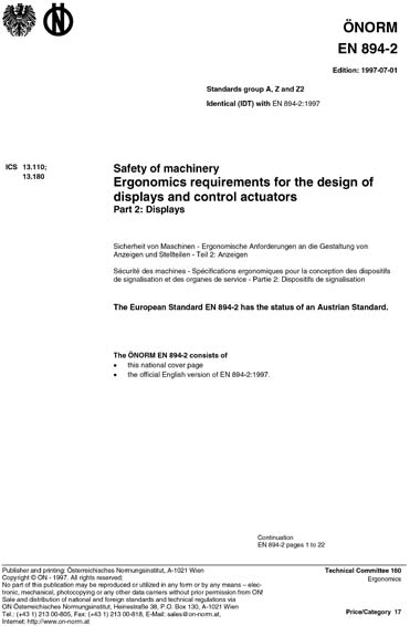 Standards PDF Cover Page
