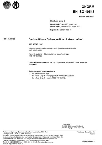 Standards PDF Cover Page