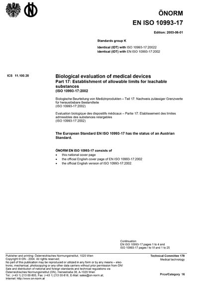 Standards PDF Cover Page