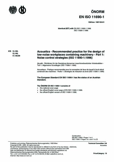Standards PDF Cover Page