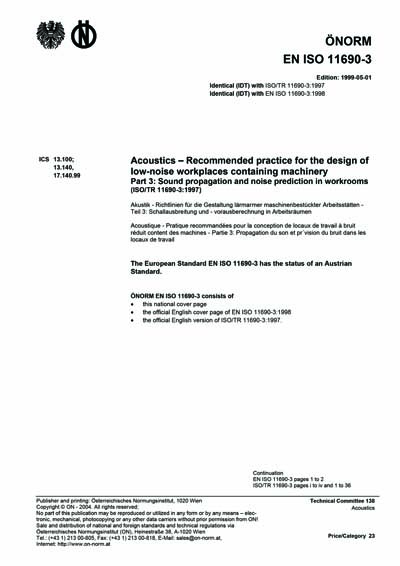 Standards PDF Cover Page