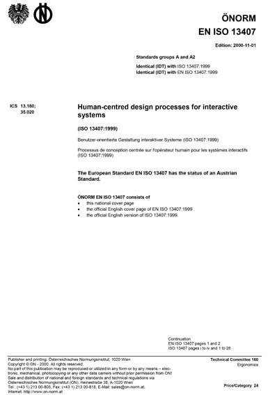 Standards PDF Cover Page