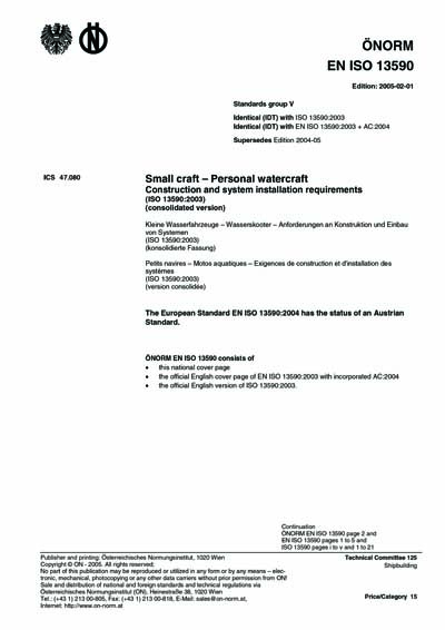 Standards PDF Cover Page