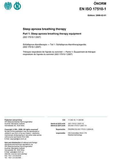Standards PDF Cover Page