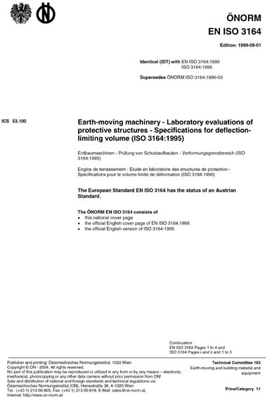 Standards PDF Cover Page