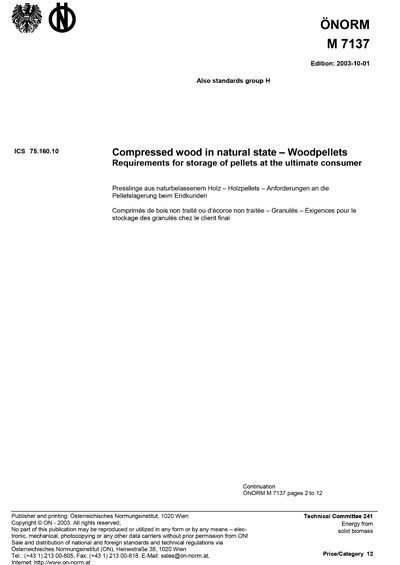 Standards PDF Cover Page
